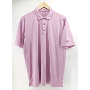 Arnold Palmer Polo Golf Shirt Mens‎ Large Pink